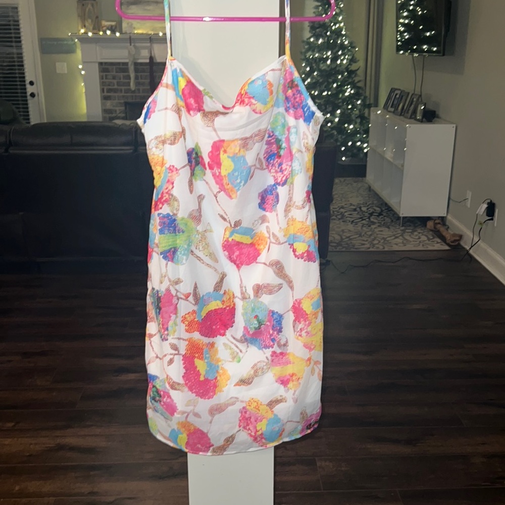 Spaghetti strap dress. Perfect for any occasion.